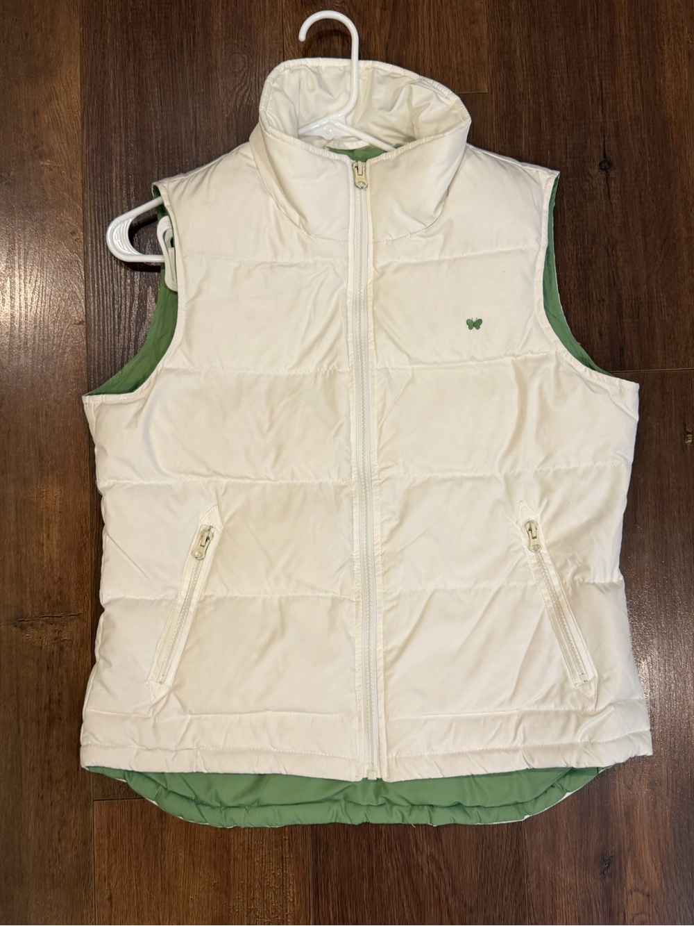 Vintage Aeropostale Women’s Large Down Filled Puffer Vest White